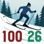 Лыжная сотка февраля