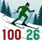 Лыжная сотка апреля